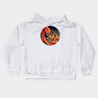 Fun floppy cat Kids Hoodie